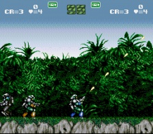 Gunforce - Battle Fire Engulfed Terror Island (SNES)