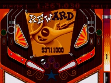 Psycho Pinball (mód WILD WEST) (Megadrive)