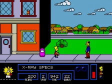 Simpsons - Bart vs The Space Mutants (Megadrive)