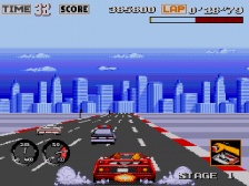 Turbo Outrun (Megadrive)