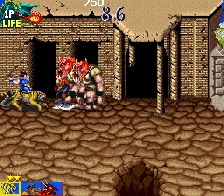 Wild Fang / Tecmo Knight (Hrací automaty)