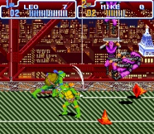 Teenage Mutant Hero Turtles IV - Turtles in Time (SNES)