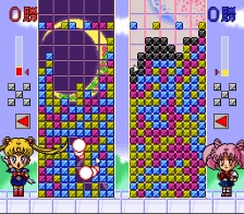 Bishoujo Senshi Sailor Moon S - Kondo ha Puzzle de Oshiokiyo (SNES)