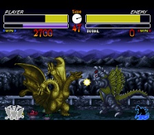 Godzilla - Kaijuu Daikessen (SNES)