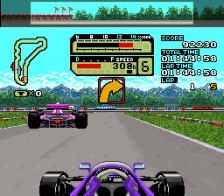 Super F1 Hero (SNES)
