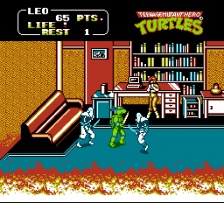 Teenage Mutant Hero Turtles II - The Arcade Game (NES)